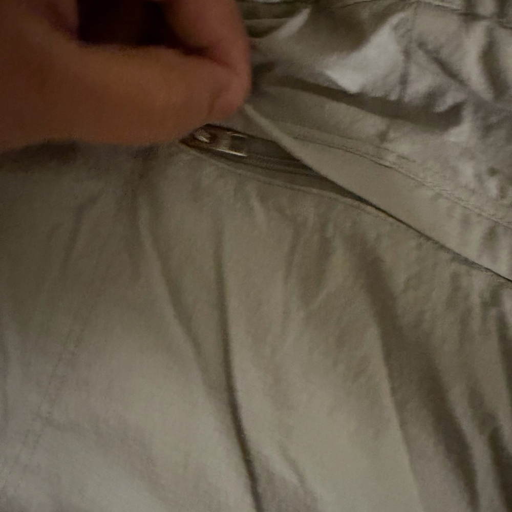 Athleta Light Gray Drawstring Shorts - image 6